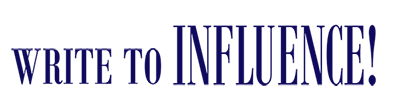 Write to Influence! Logo